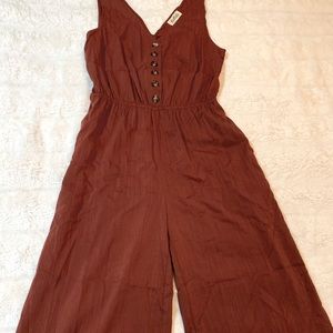 Rust Jumpsuit